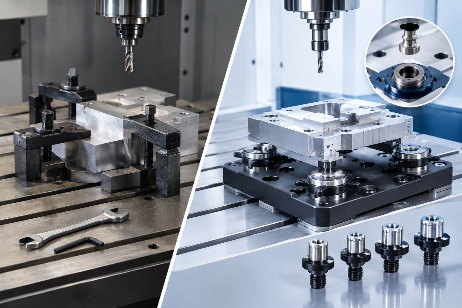Zero-Point Clamping vs Traditional Clamping Systems