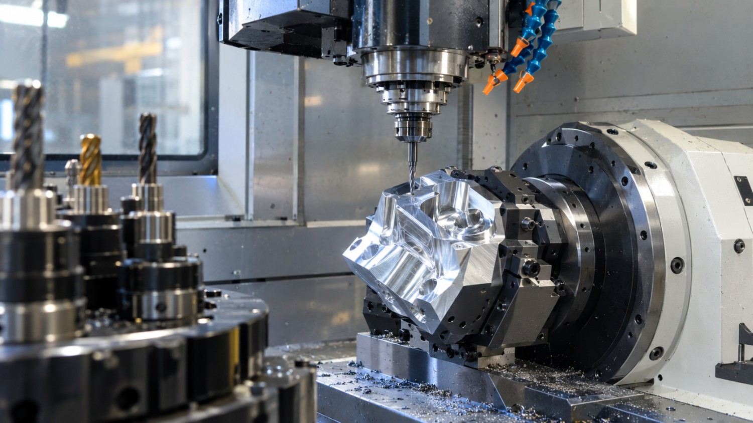 5-Axis CNC Machining: How Advanced Tooling and Workholding Improve Precision?