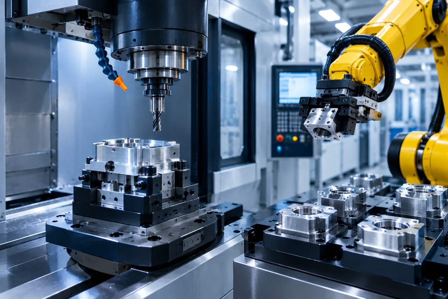 Lights-Out CNC Machining: How Automated Workholding Enables Unattended Production?